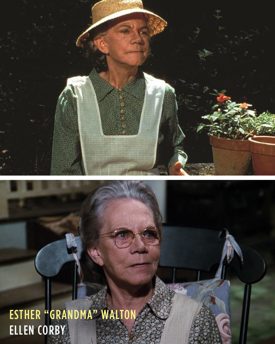 Ellen Corby as Esther "Grandma" Walton
