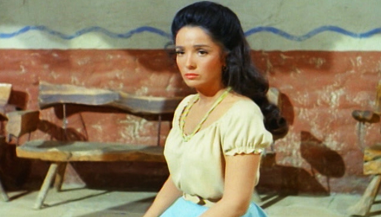 Linda Cristal as Victoria Cannon inThe High Chaparral