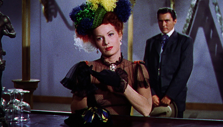 Maureen O'Hara as Kate Maxwell from The Redhead from Wyoming