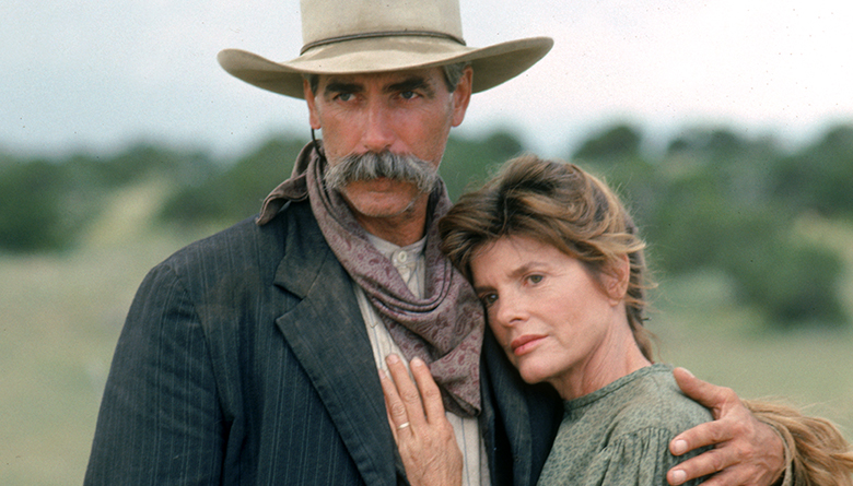 Sam Elliott and Katharine Ross in Conagher