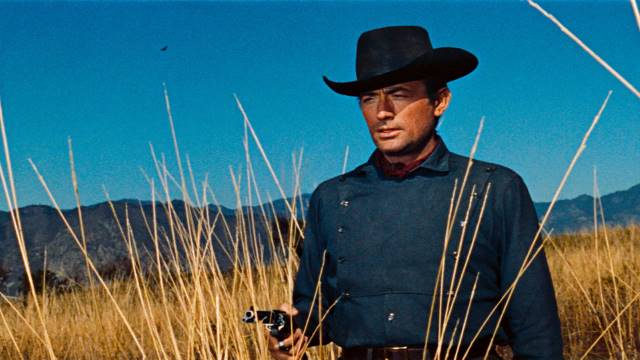 Gregory Peck in The Bravados