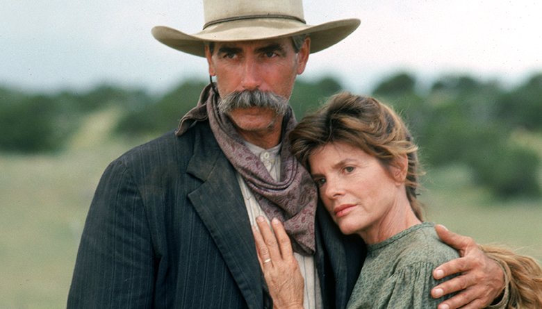 Sam Elliott and Katherine Ross in Conagher