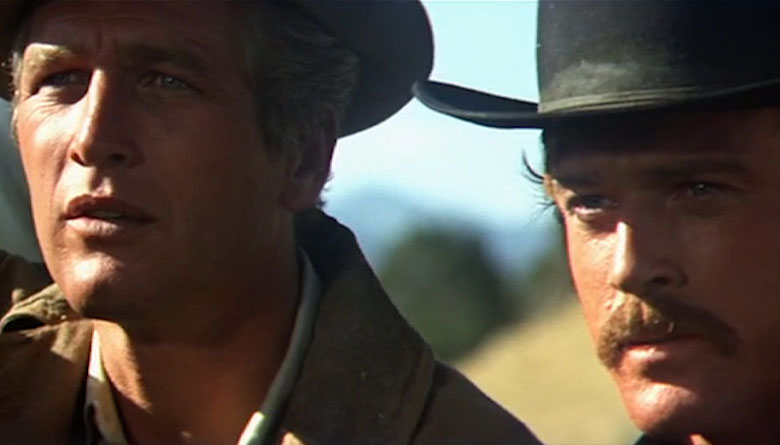 Paul Newman, Robert Redford, in Butch Cassidy and the Sundance Kid
