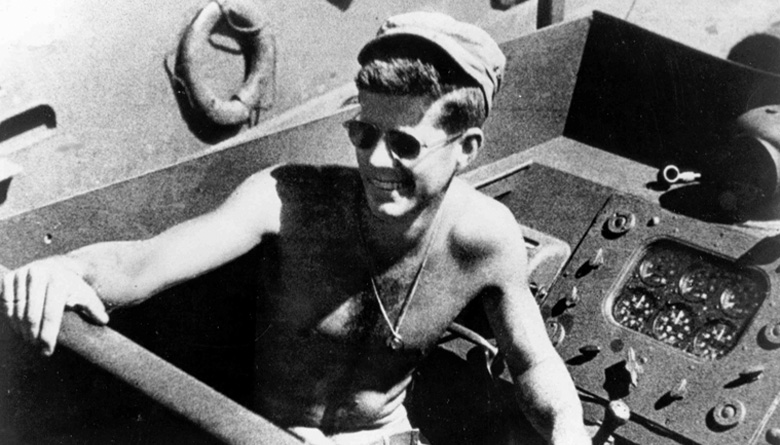 John F. Kennedy during WWII