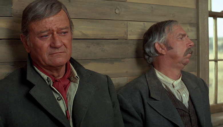 John Wayne and Slim Pickens in The Cowboys (1972)