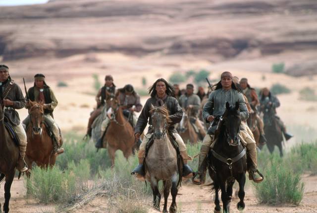 Geronimo An American Legend - Men riding on horses