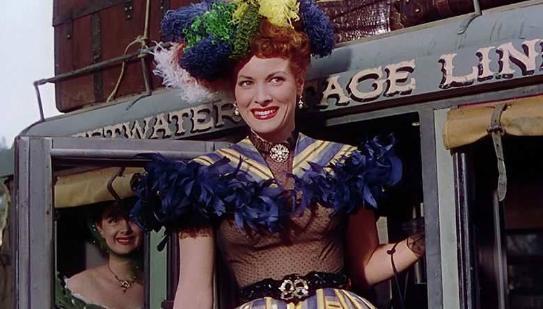 Maureen O'Hara in The Redhead From Wyoming