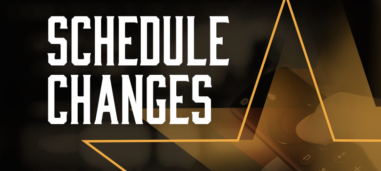 New INSP Schedule Changes