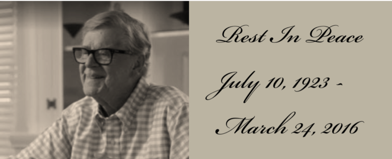 Earl Hamner, Jr.: July 10, 1923 – March 24, 2016