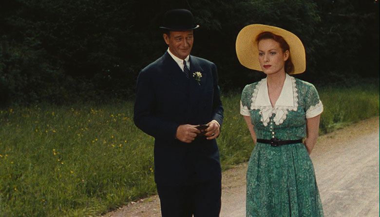 John Wayne and Maureen O'Hara in The Quiet Man, Directed by John Ford