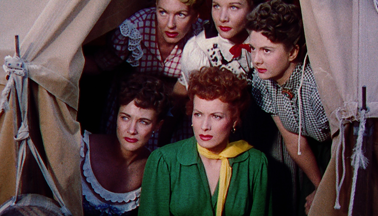 Maureen O'Hara in The Redhead from Wyoming