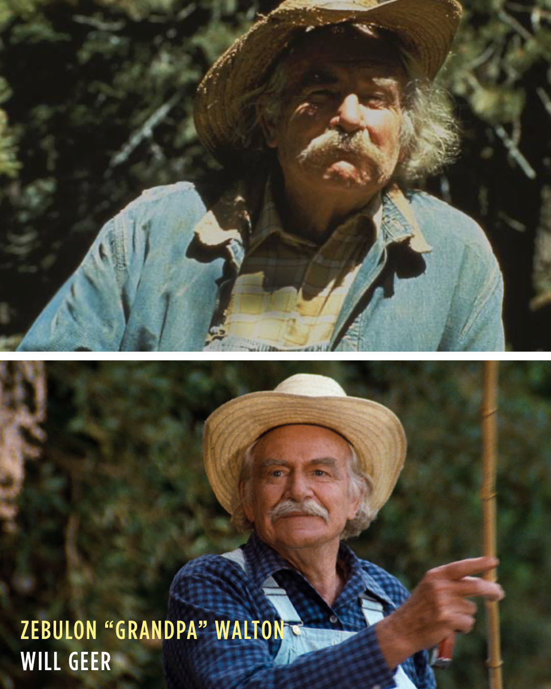 Will Green as Zebulon "Grandpa" Walton