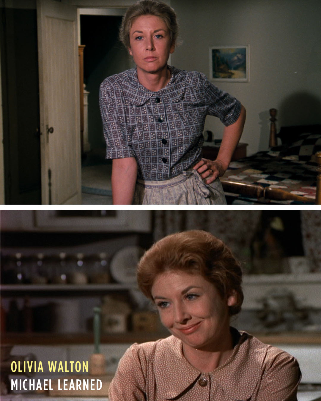 Michael Learned as Olivia Walton