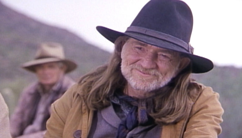 Willie Nelson in Once Upon a Texas Train