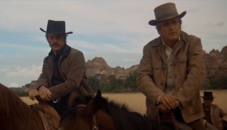 Paul Newman, Robert Redford, in Butch Cassidy and the Sundance Kid