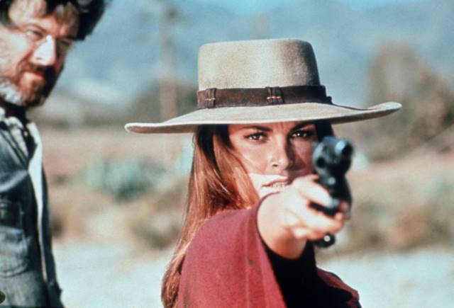 Raquel Welch in Hannie Caulder.
