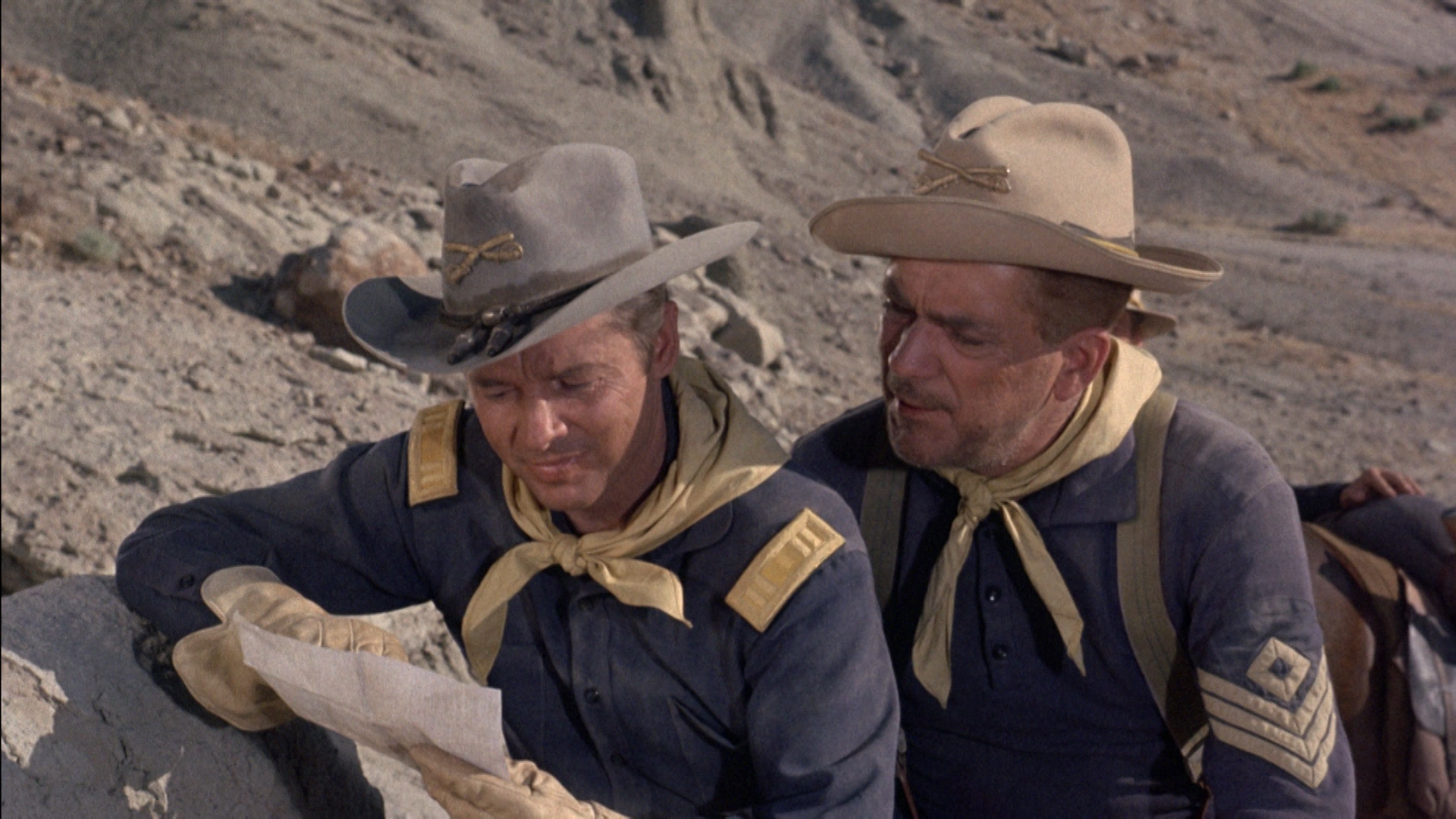 Audie Murphy in 40 Guns to Apache Pass