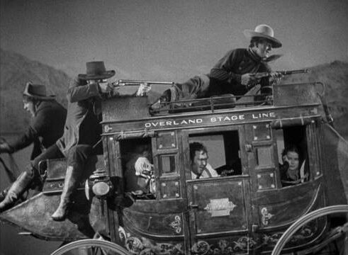 John Wayne in Stagecoach (1939)