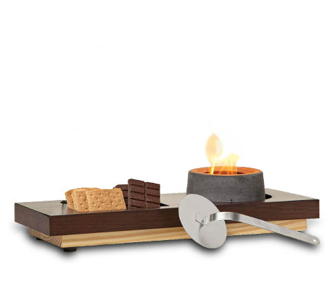 S'mores Fire Pit & Tool Set